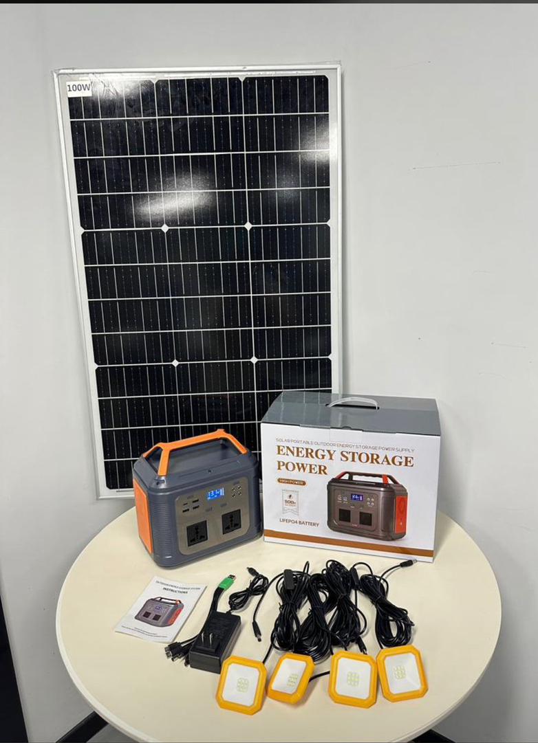 500 Watts Solar Power Station